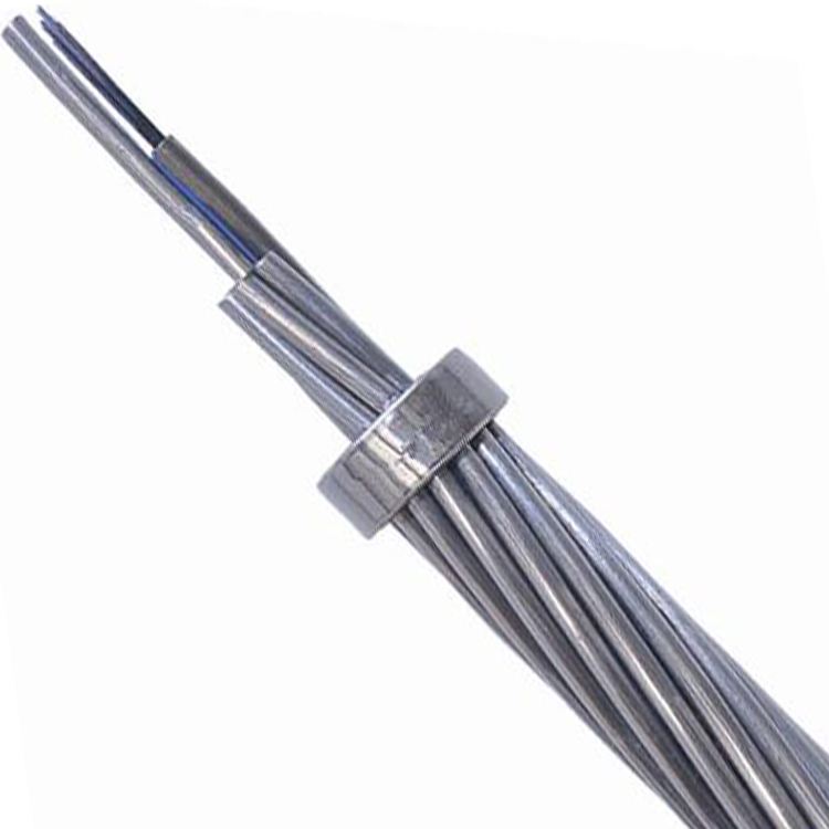 24 Core Single Mode Optical Fiber Composite Overhead Ground Wire OPGW Cable
