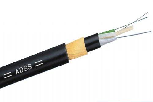 Outdoor communication all dielectric self supporting single Mode optical fiber cable ADSS for aerial
